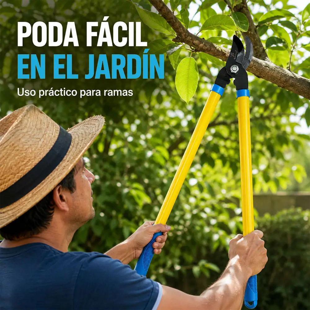 Podadora de ramas de 61 cm utilizada para poda en jardín