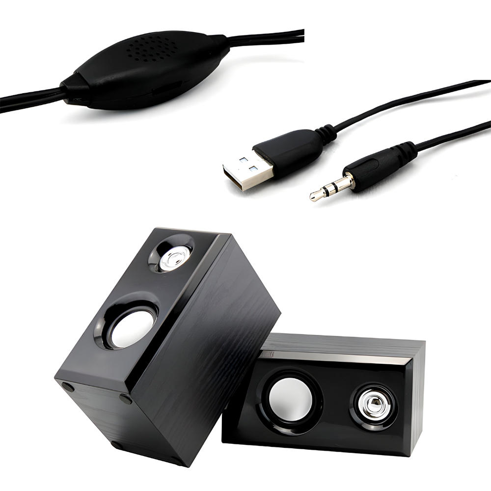 Bocina Computador Pc Laptop Usb 3.5mm - Image 2