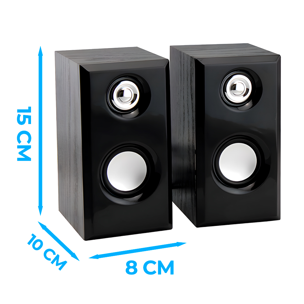 Bocina Computador Pc Laptop Usb 3.5mm - Image 4