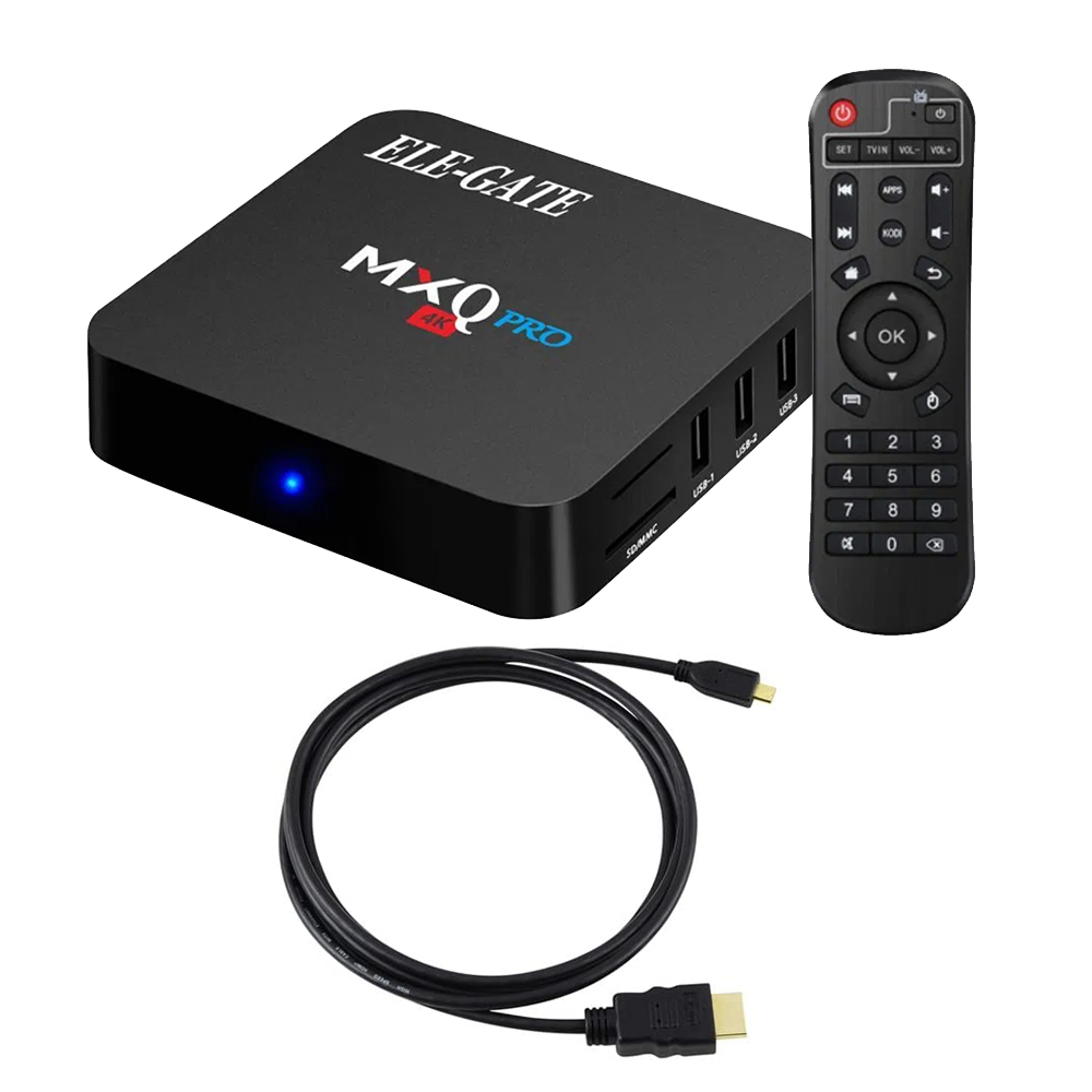 Smart Tv Box 4K Android 7.12 MXQ PRO 1G/8G 2.4G Y 5G - Image 3