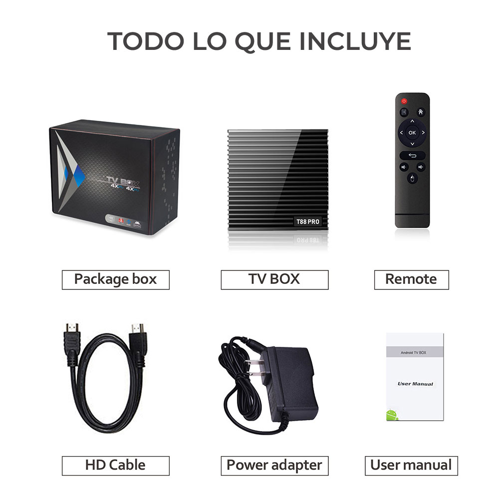 Smart Tv Box Andorid 7.1 4k HD 5G DDR3 2G 16G