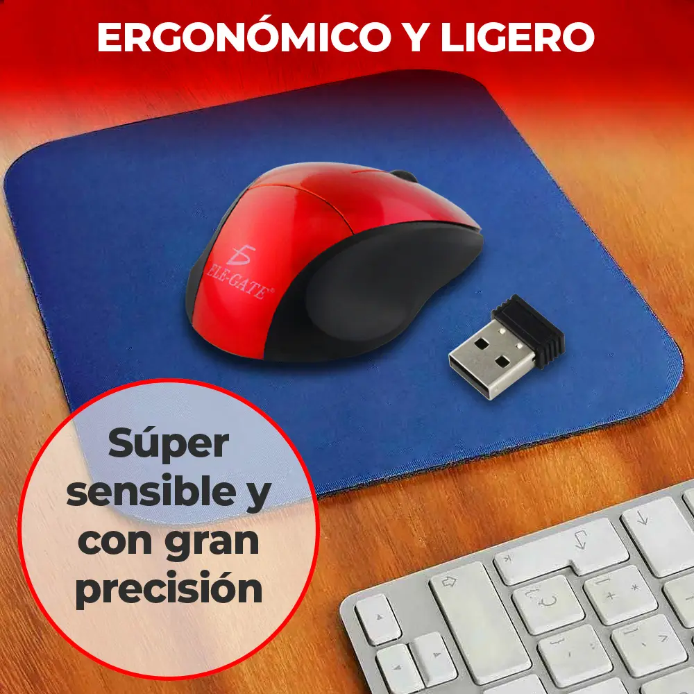 Mini Mouse Inalambrico Optico