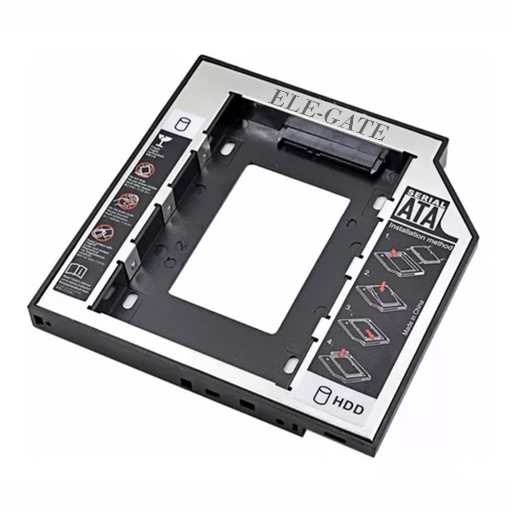 Adaptador Caddy Disco Duro Sata 2.5 Laptop 9.5mm - Image 2