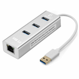 Hub 3.0 Usb Rj45 1000Mbps Ethernet Compatible Mac Pc