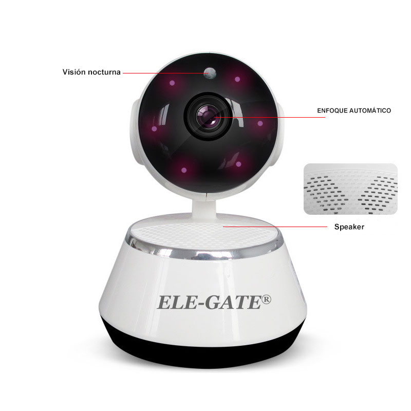 Cámara De Seguridad Wifi Hd Con Alarma - Image 3