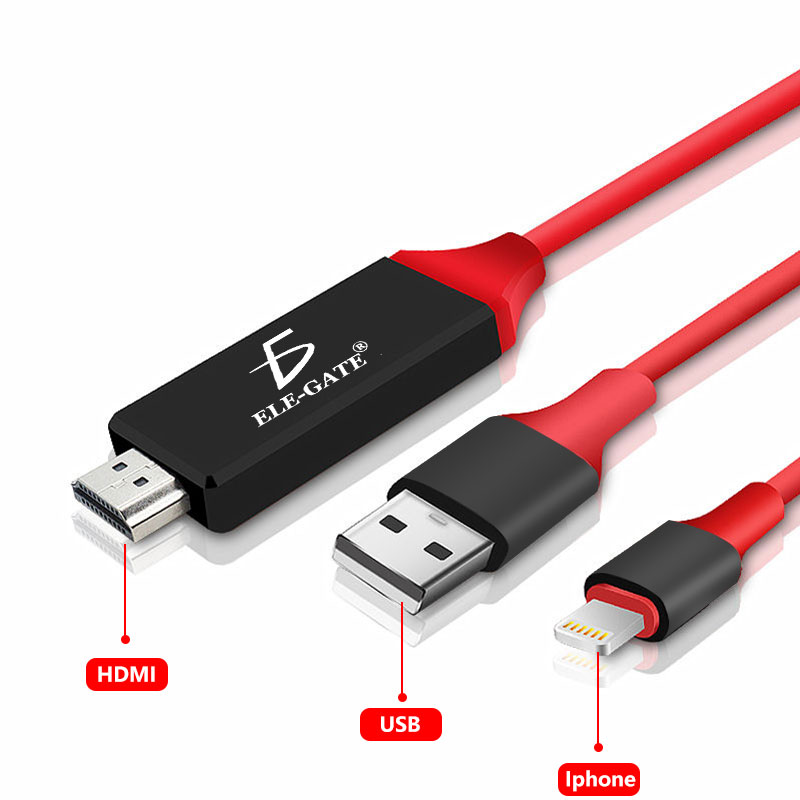Cable IPhone IPAD Lightning A Hdmi 1080P - Image 2