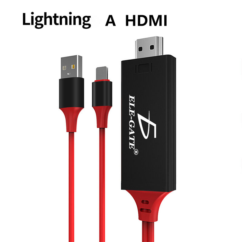 Cable IPhone IPAD Lightning A Hdmi 1080P - Image 3
