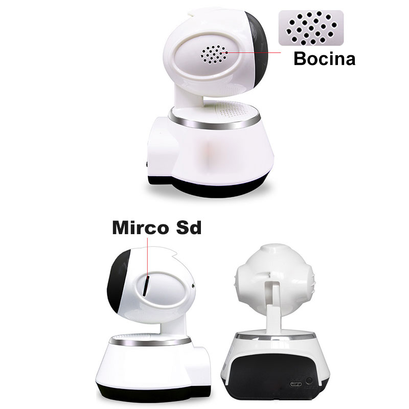 Cámara De Seguridad Wifi Hd Con Alarma - Image 2