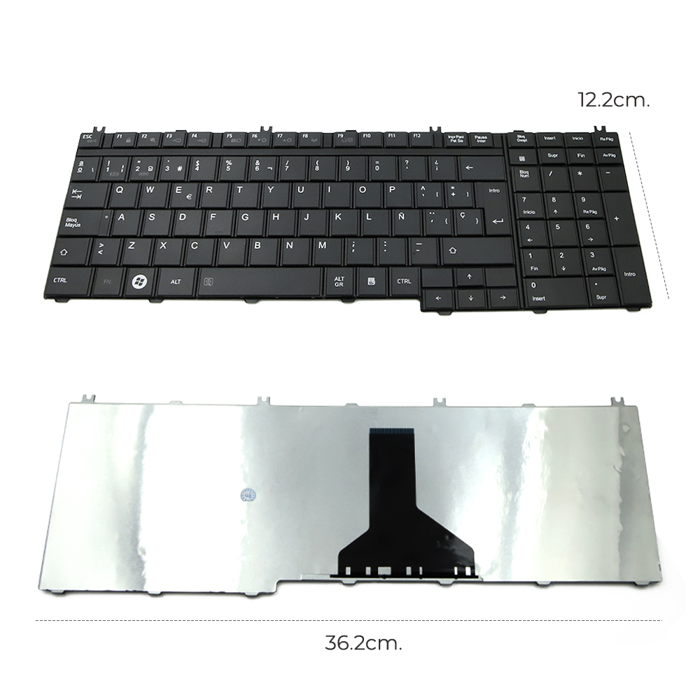 Teclado Laptop Toshiba P300 P500 P505 - Image 2