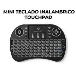 mini teclado inalambrico touchpad Español Tv Box