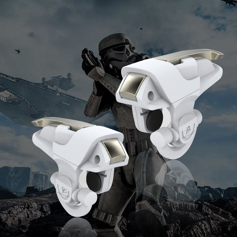 Gatillos Botones L1r1 Celular Andriod Star War Pubg Free Fire joystick control android y iOS apple iphone huawei samsung