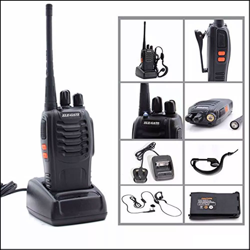 Radios FM Walkie Talkie Con Audifonos