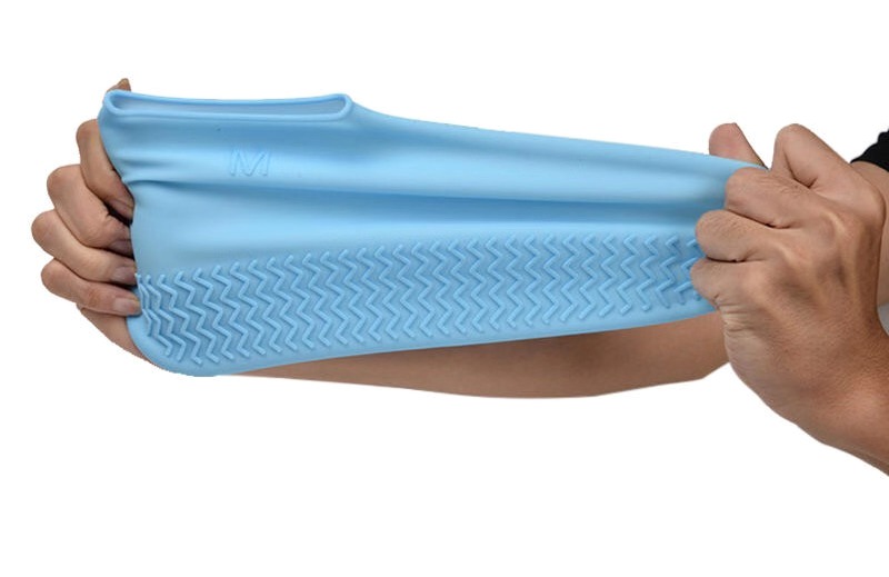 Protector Silicon Impermeable Cubre Tenis Zapato Lluvia Tamaño : L - Image 4