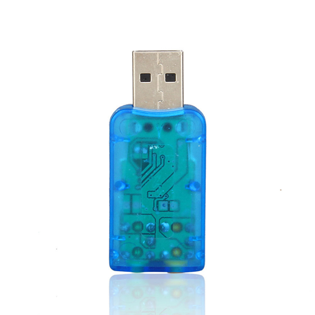 Tarjeta De Sonido Usb Audio 5.1 Canales Pc Laptop Digital 3d - Image 3