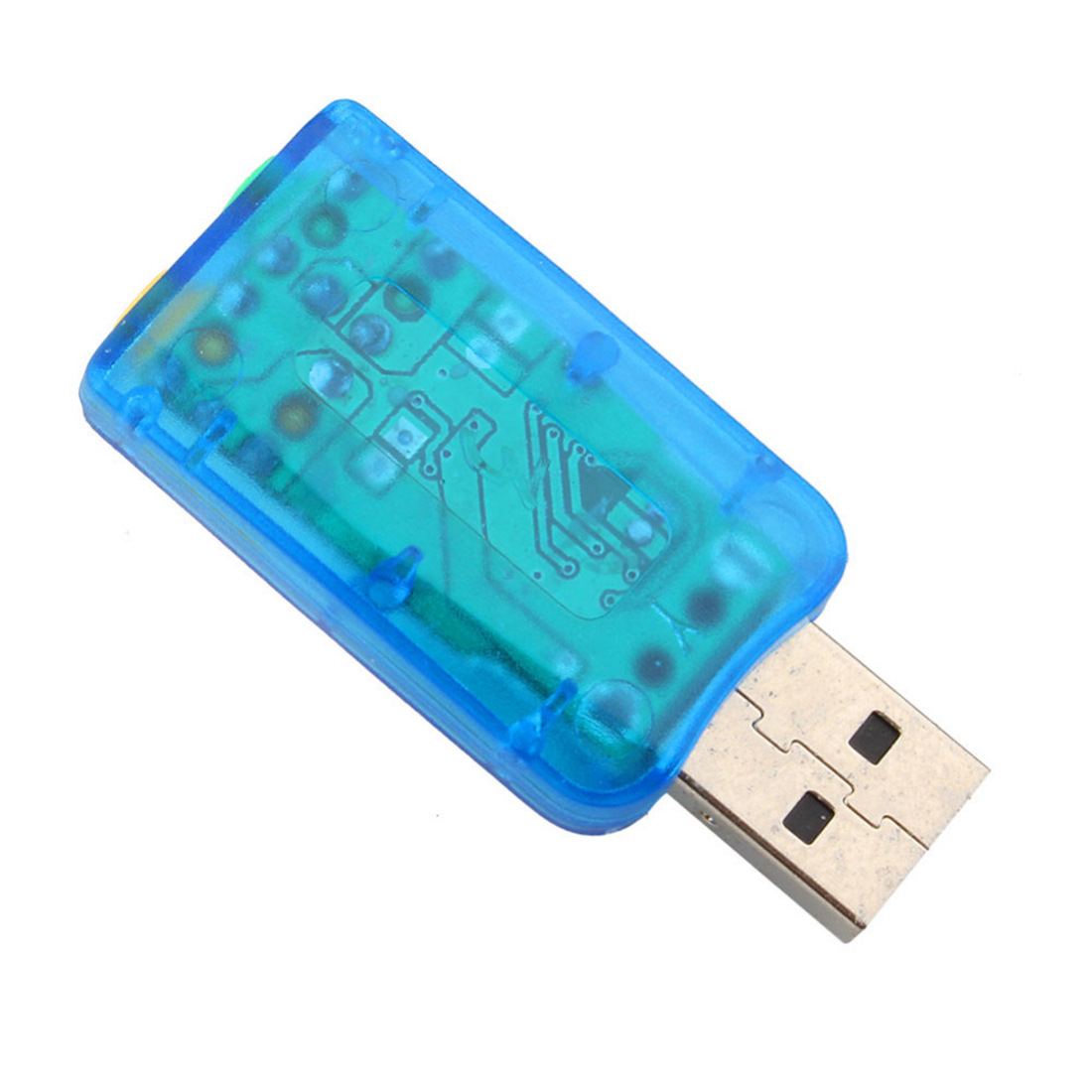 Tarjeta De Sonido Usb Audio 5.1 Canales Pc Laptop Digital 3d - Image 2