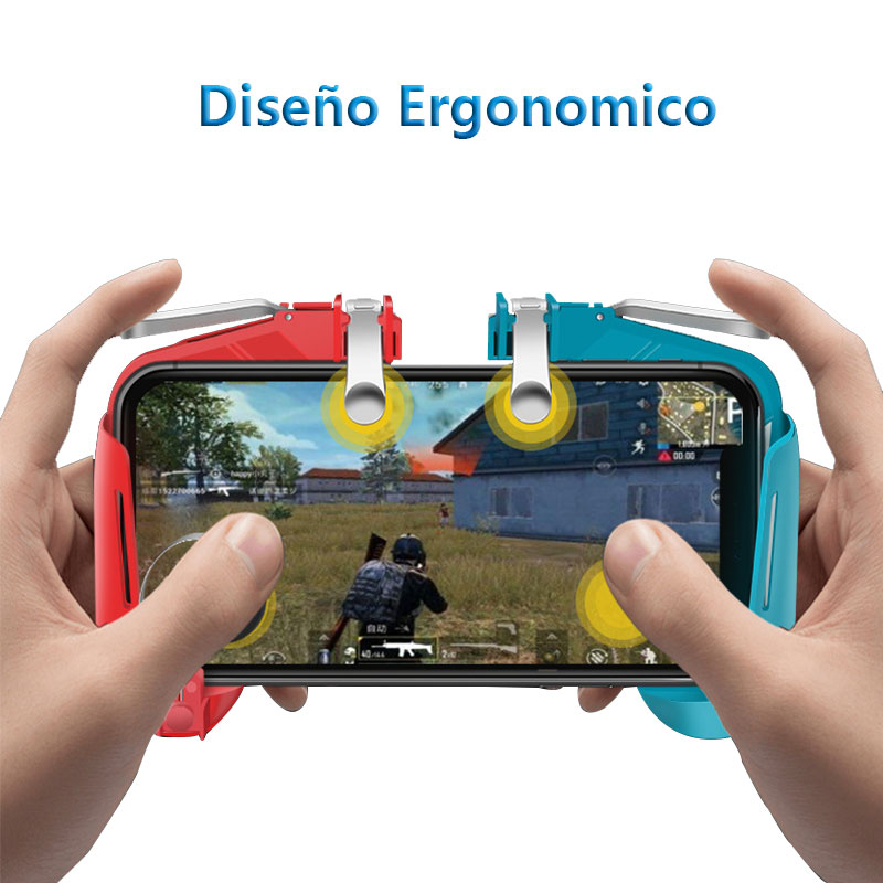 Pubg Gatillos L1 R1 Metal Botones Android Free Fire