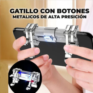 Pubg Gatillos L1 R1 Metal Botones Android K9