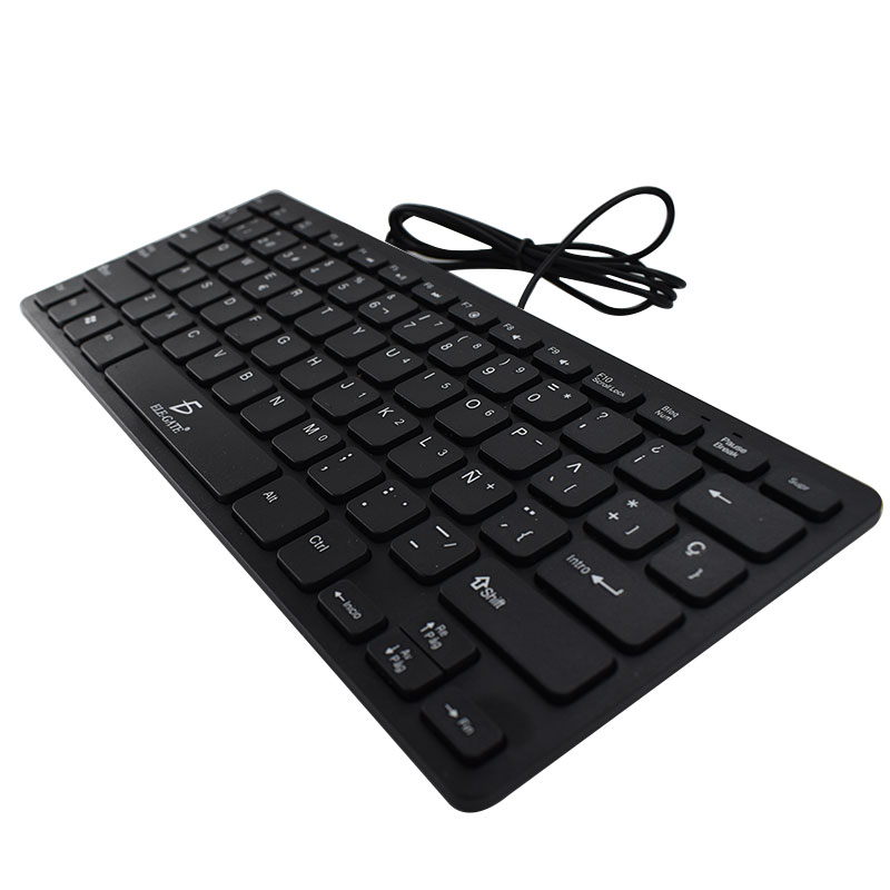 mini teclado usb alambrico 78 teclas Español windows