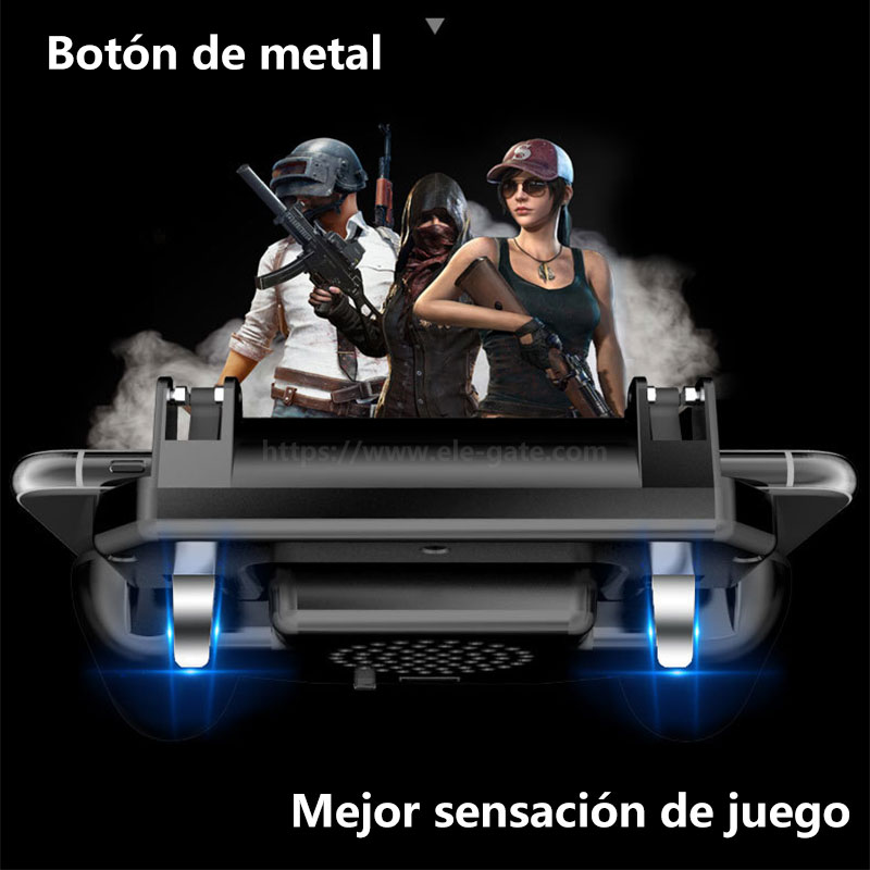 Gatillos L1r1 Control Celular Powerbank Ventilador