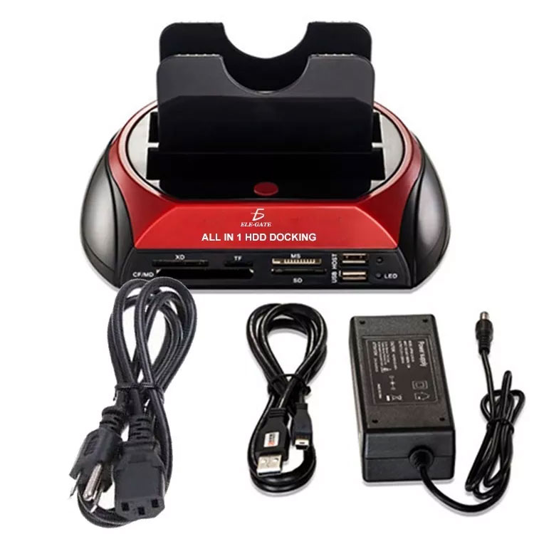 Case Dock Station Disco Duro 2.5 3.5 Sata Ide Multilector