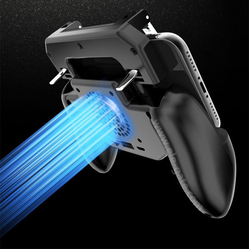 Gatillos L1r1 Control Celular Powerbank Ventilador