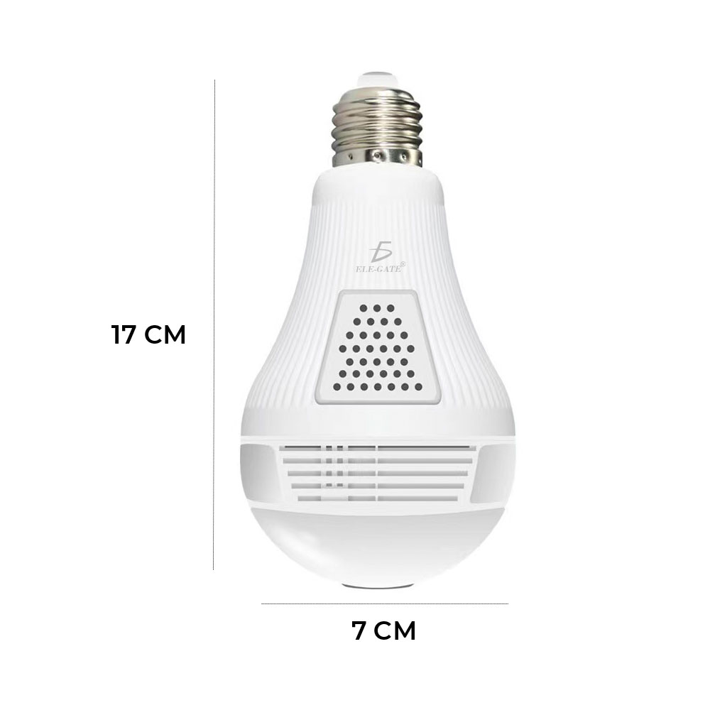 Camara Espia Ip Wifi Foco 360 Vision Panoramic - Image 3