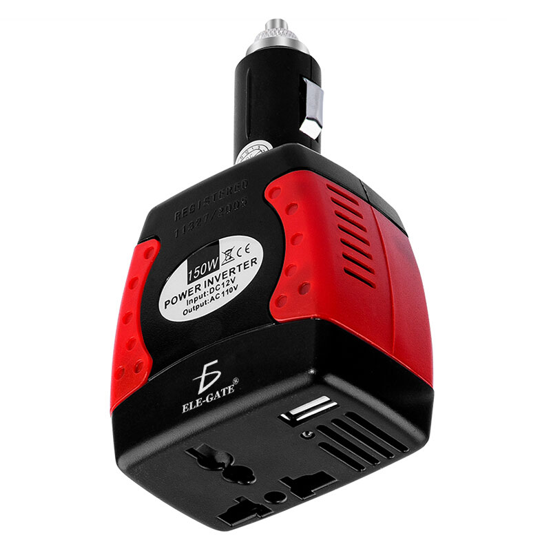 Inversor De Corriente Automotriz De 12v A 110v 150w Coche