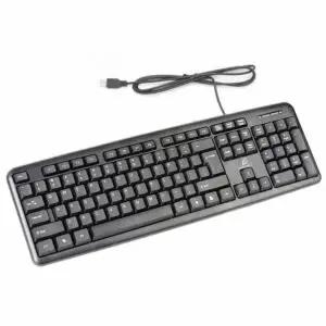 Teclado Usb Estándar Slim Durable Pc Laptop Computadoras