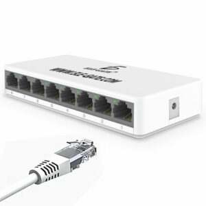 Hub Internet Switch Ethernet Rj45 8 Puertos Red 100M