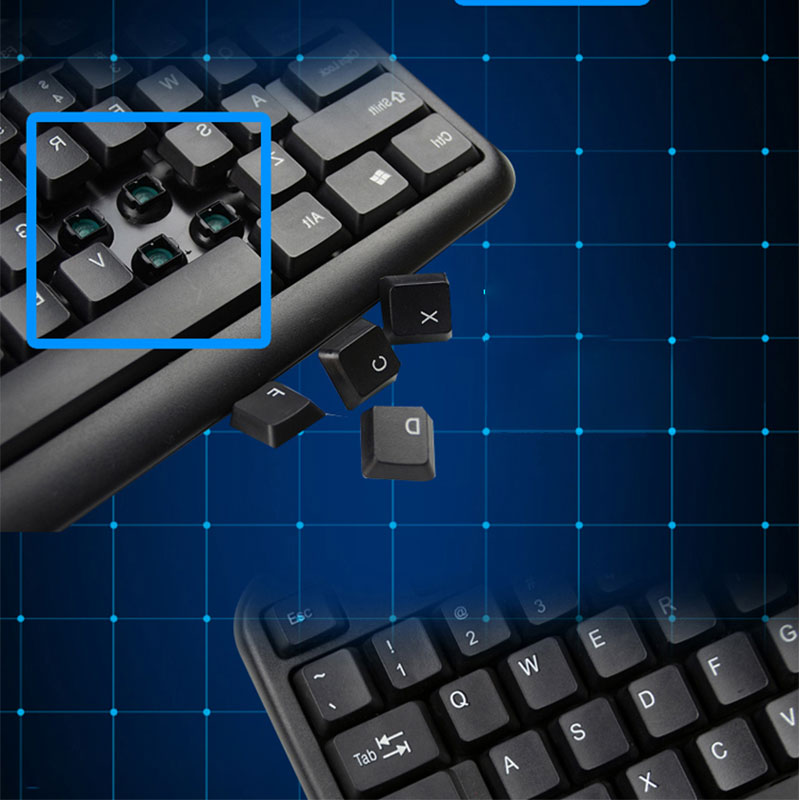 Teclado Usb Estándar Slim Durable Pc Laptop Computadoras