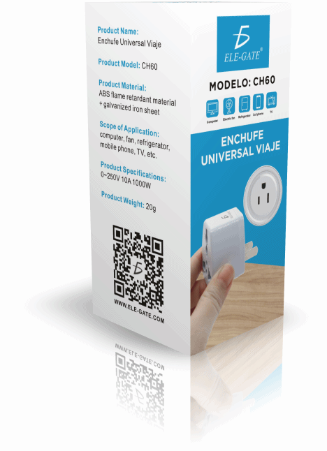 Adaptador De Corriente Internacional Enchufe Universal Viaje