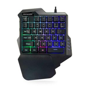 Teclado Gamer Alámbrico Iluminado Para Video juegos