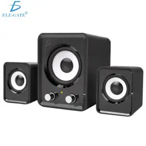 Set de Dos Bocina Usb 2.1 con Subwoofer 3.5mm