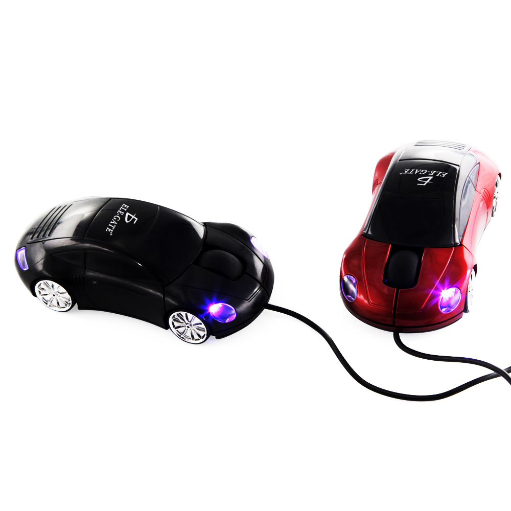 Mouse Coche Ratón Óptico Alámbrico Usb Lamborghini Pc Laptop
