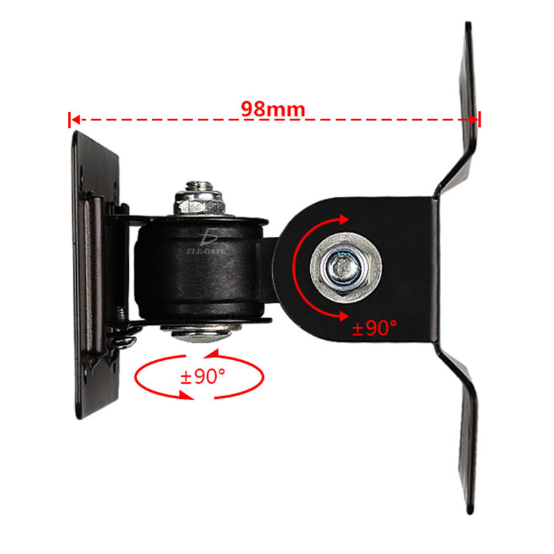 Soporte Pantalla Tv Pared Vesa 14 A 24 Pulgadas 180 grados