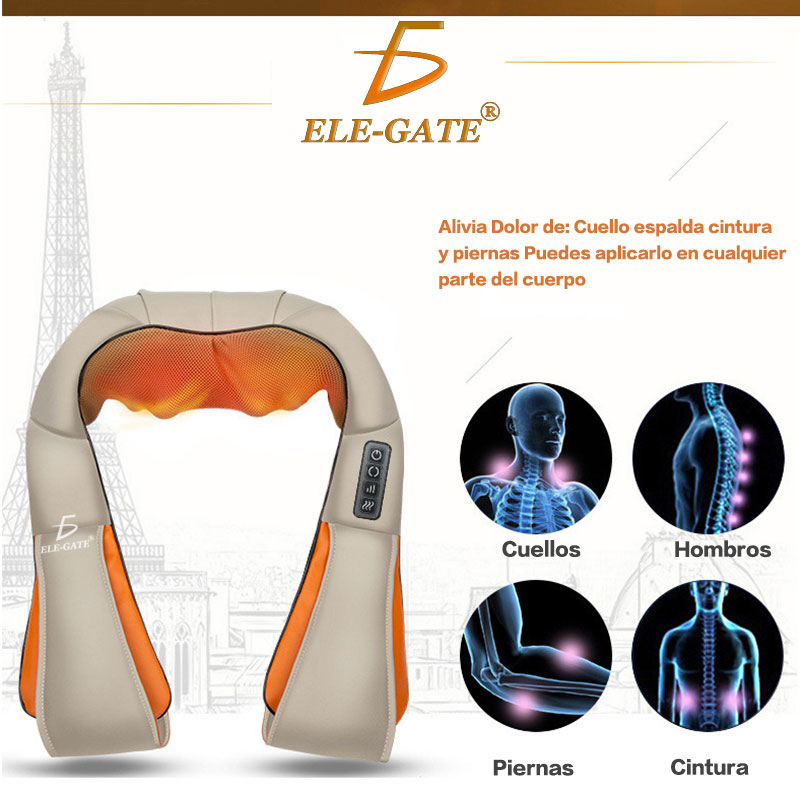 Masajeador Cuello Espalda Hombro Relajante Golpeteo Cervical