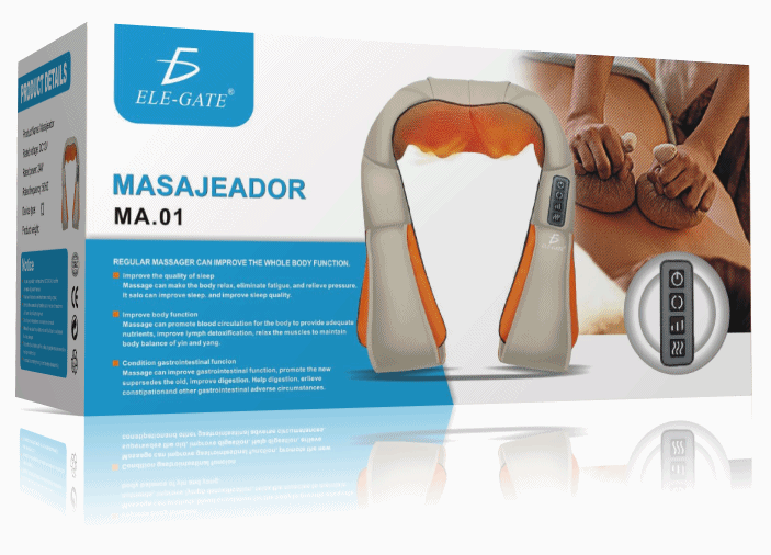 Masajeador Cuello Espalda Hombro Relajante Golpeteo Cervical