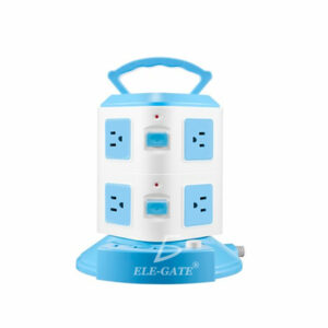 Torre Multi Contacto 3 Puertos Usb Enchufe Mexico