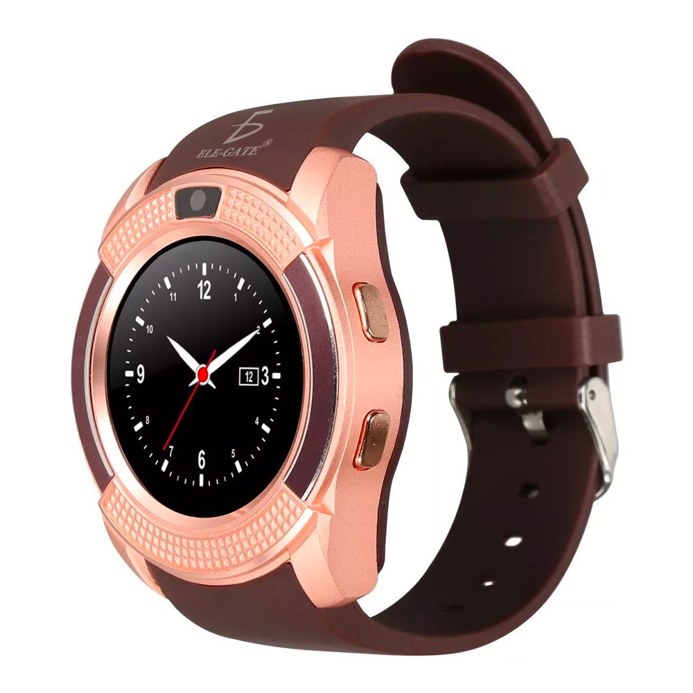 Smart Watch V8 Reloj Inteligente Bluetooth Camara Redondo 360