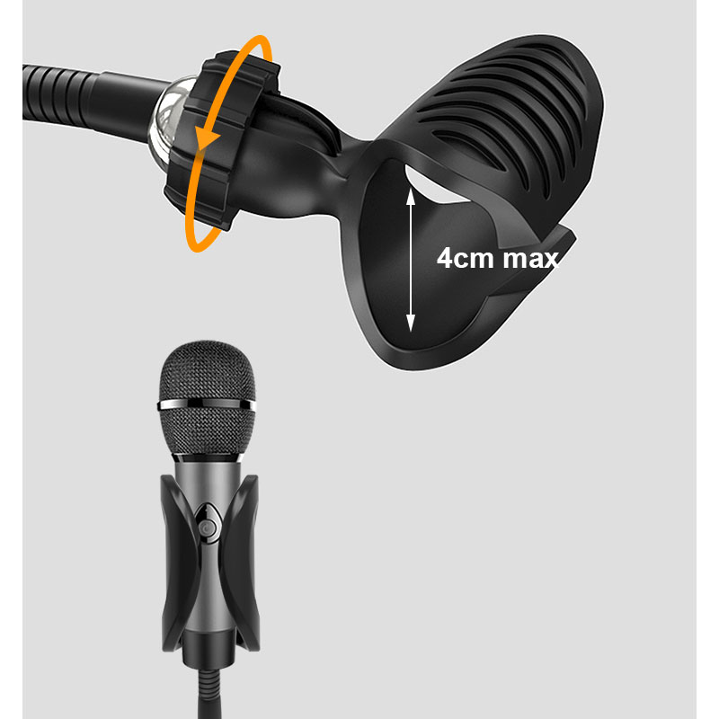 Aro Anillo De Luz Led Para Selfie Celular Telefono Mircofono