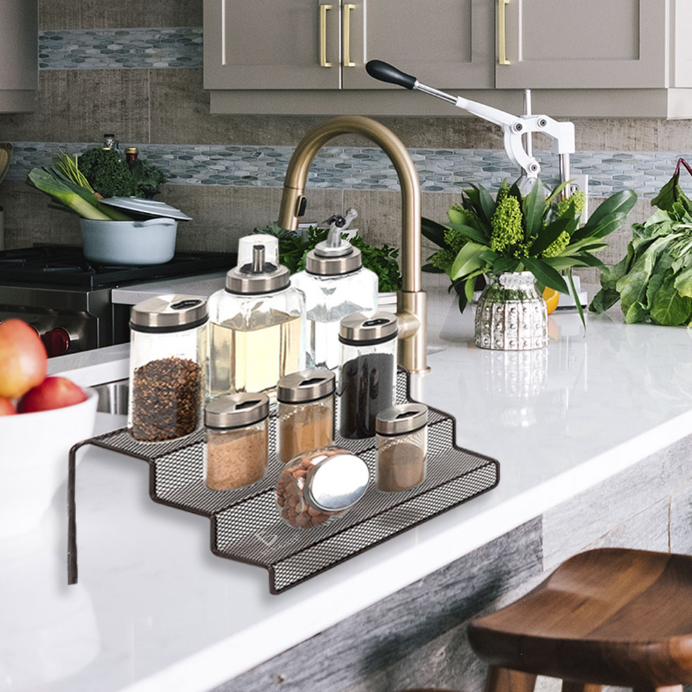 Organizador de Malla Metálica para Almacenamiento de Cocina - Image 2