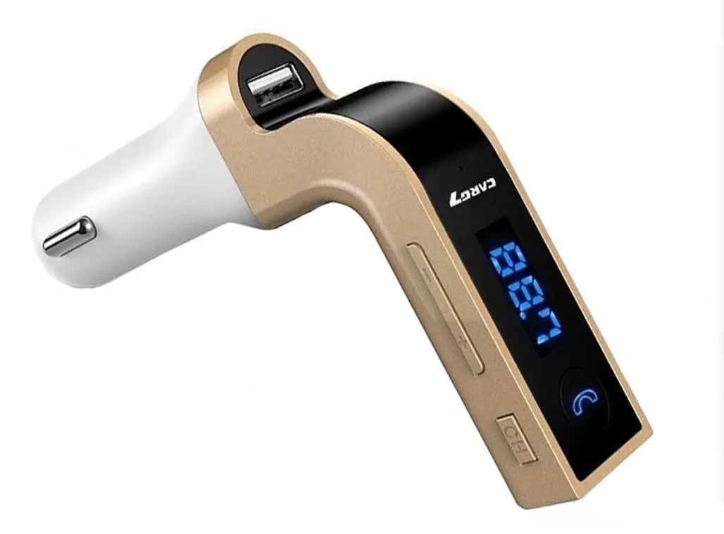 Bluetooth Transmisor Fm Auto Manos Libres Cargador Usb