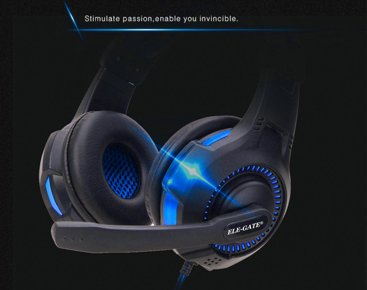 Audifonos Diadema Gamer Ps4 Xbox360 One Jakc 3.5mm Pc Laptop