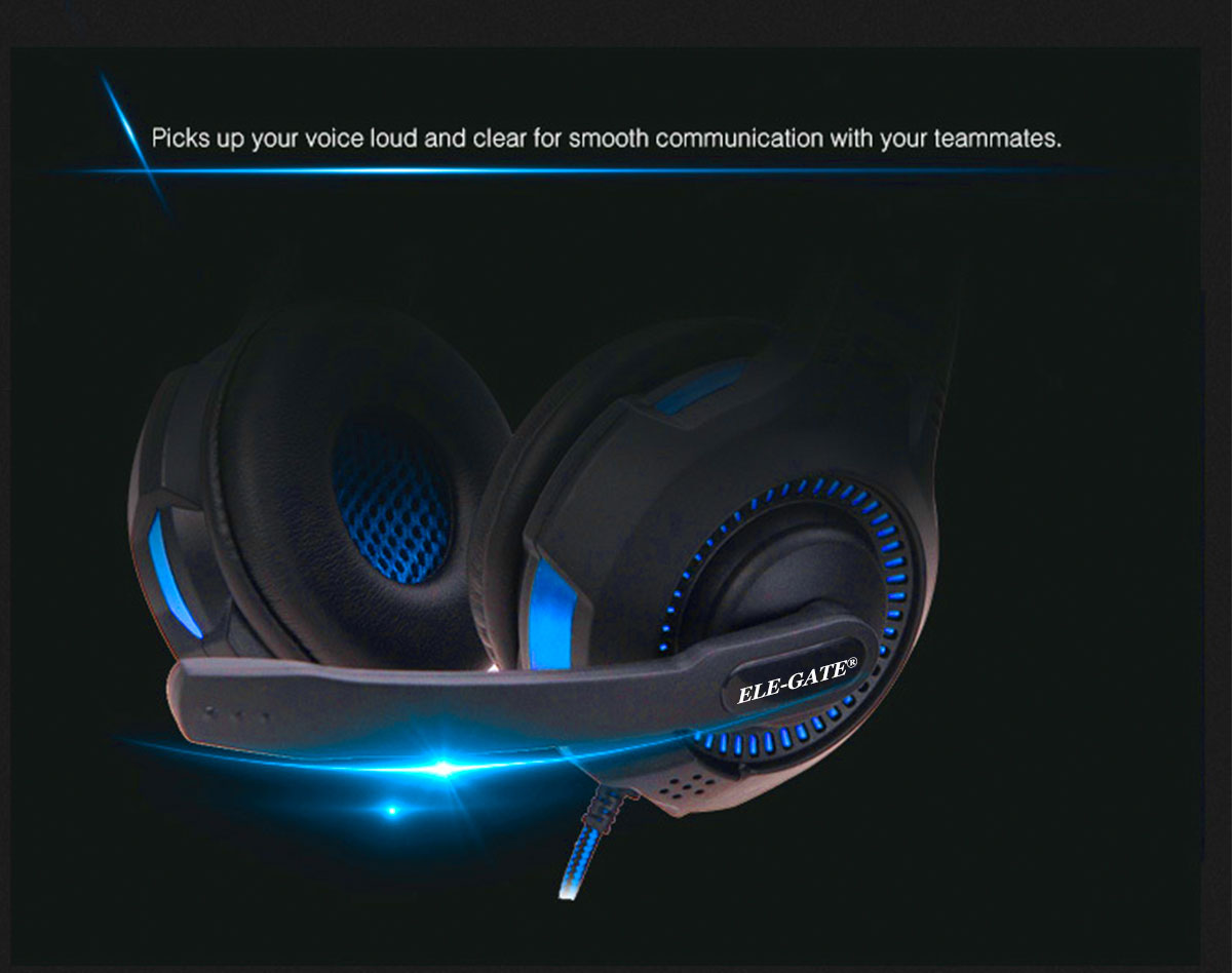 Audifonos Diadema Gamer Ps4 Xbox360 One Jakc 3.5mm Pc Laptop