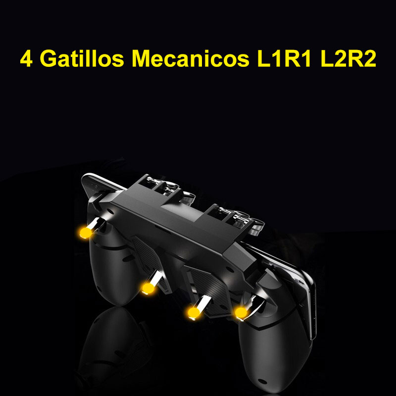 Control Gamepad Celular Ak66 4 Gatillos Pubg Freefire