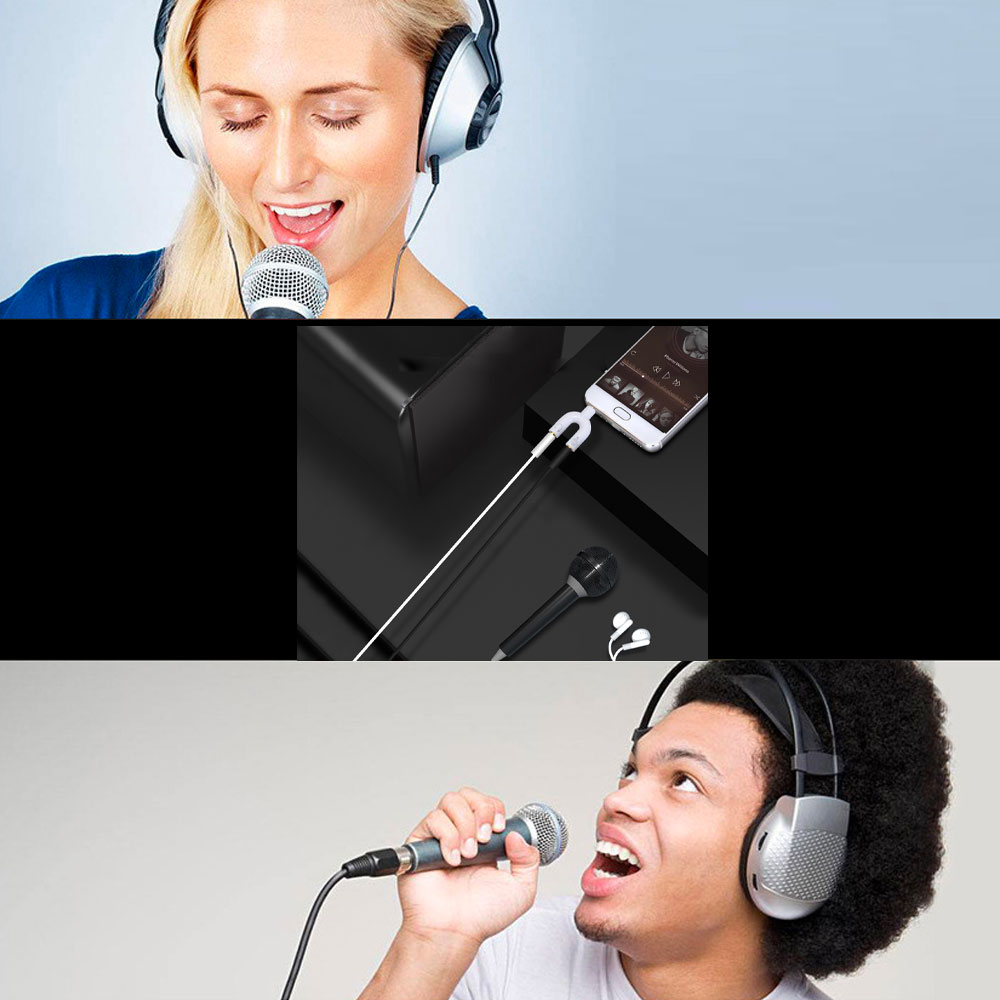 Divisor Audio Estéreo 3.5mm Celular xbox Micrófono Audifono