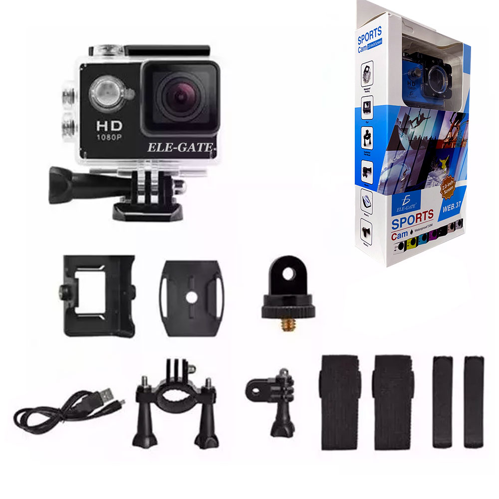 Sports Camara Deportiva Tipo Gopro Sumergible 1080p