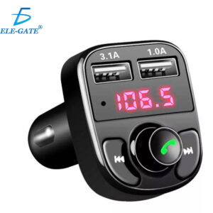 Transmisor Fm Bluetooth Auto Manos Libres Cargador 2 Usb 3.1