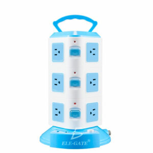 Torre Multi Contacto 3 Puertos Usb 5V 2.1A Enchufe Mexico