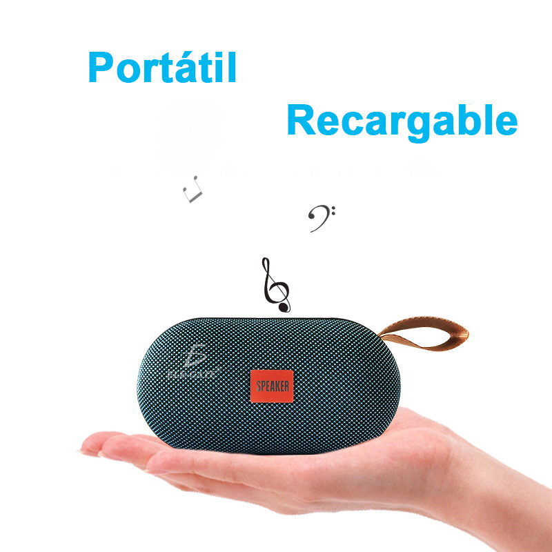 Mini Bocina Portátil Bluetooth Recargable Fm Memoria Mircosd